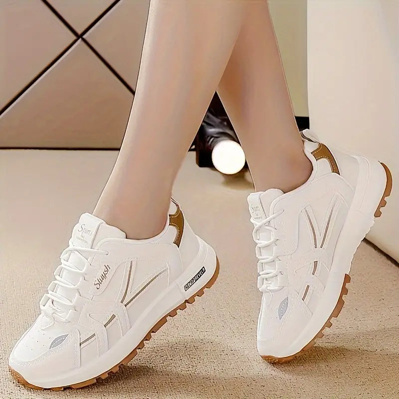 Einfarbige lässige Damenschuhe