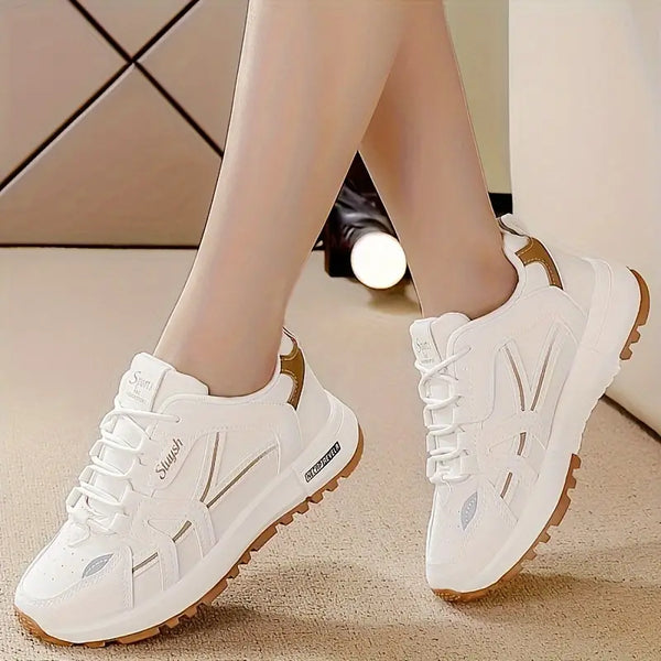 Einfarbige lässige Damenschuhe