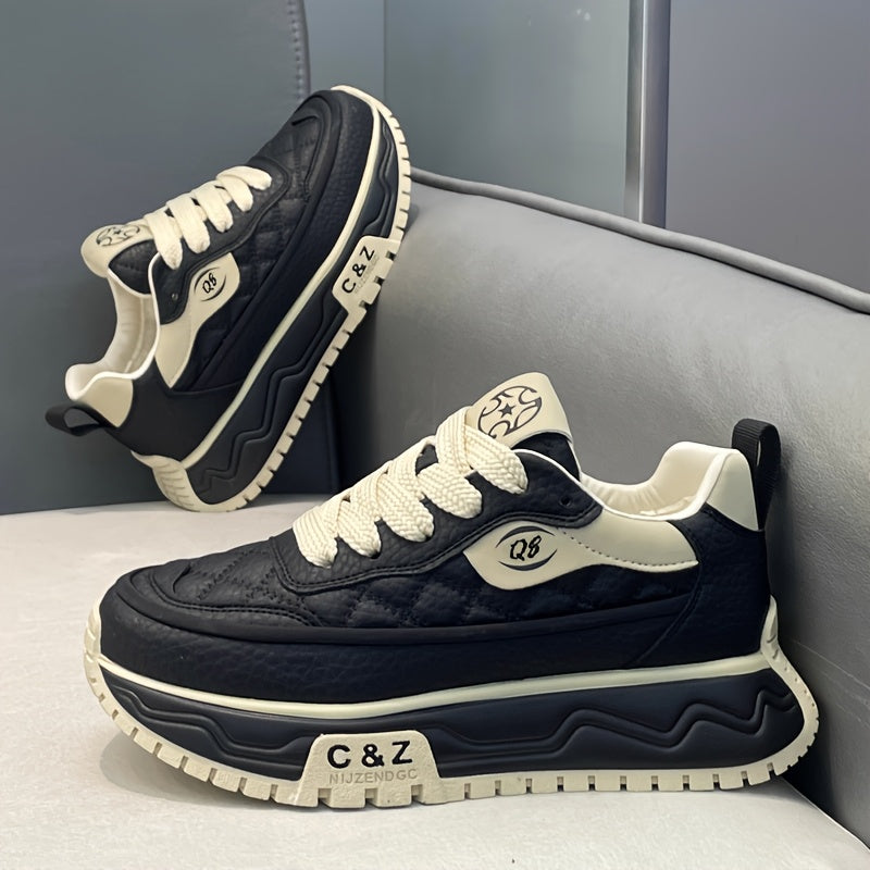 Herren-Sneaker mit dicker Sohle