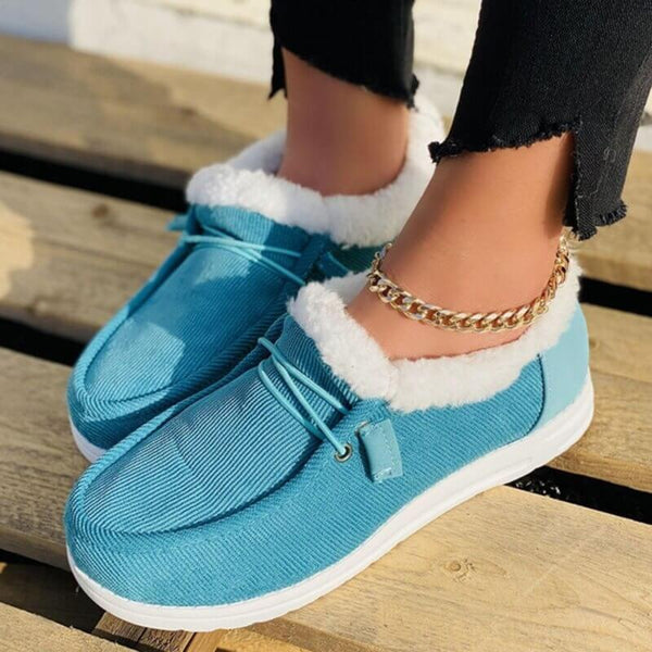Schuhe gefüttert mit 100 % Wolle.