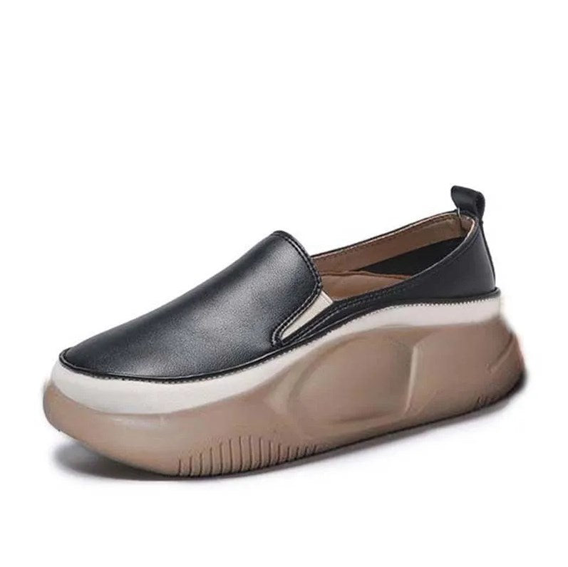 Damenschuhe mit dicker Sohle