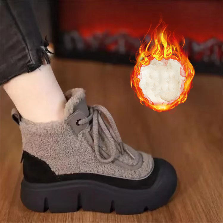 Neue warme Baumwollstiefel