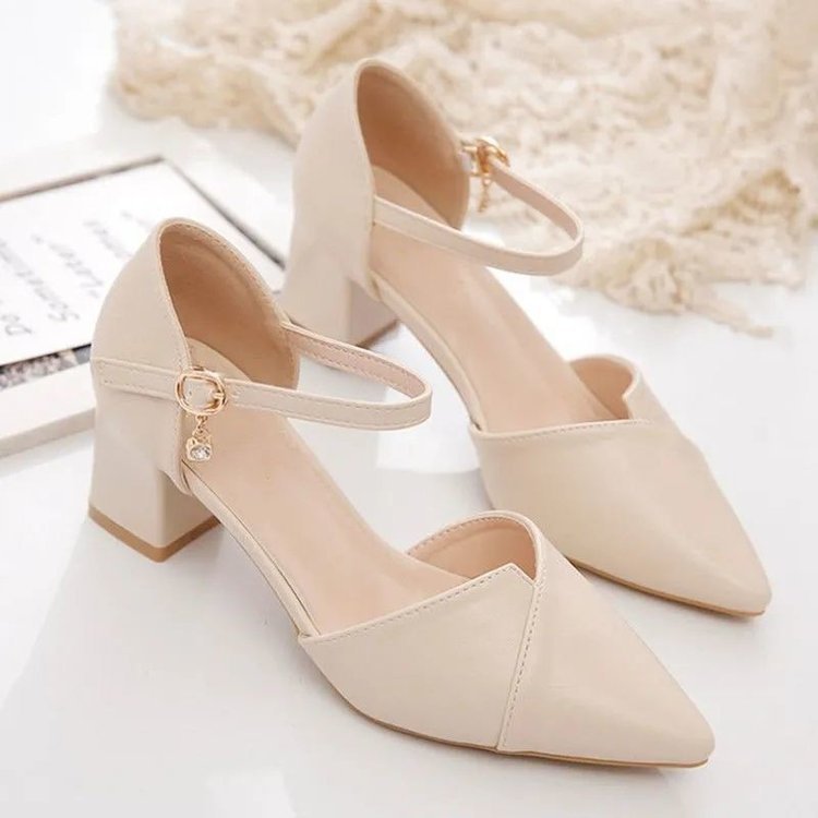 High-heeled sandals (criss-cross) 2025