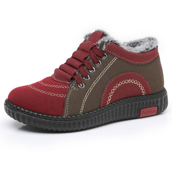 Damen-Baumwollschuhe (halbkreisförmige Naht)