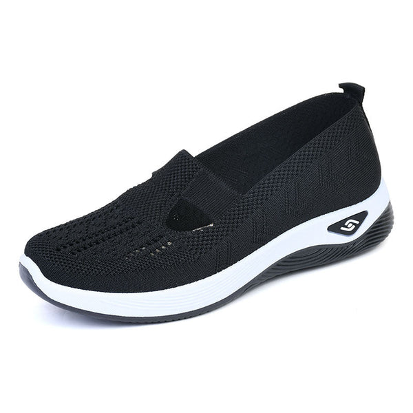 Orthopädische Schnürschuhe, weiche Sohle, atmungsaktiv