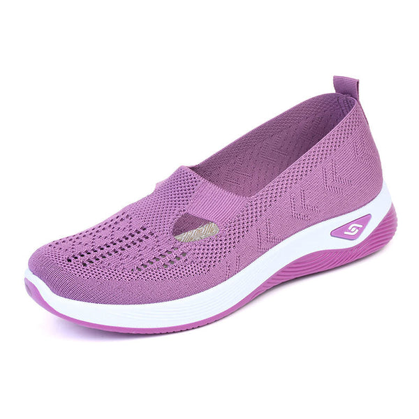 Orthopädische Schnürschuhe, weiche Sohle, atmungsaktiv