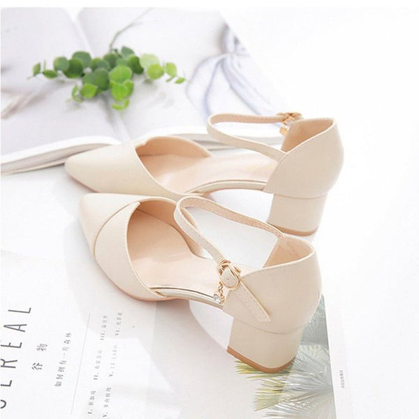 High-heeled sandals (criss-cross) 2025