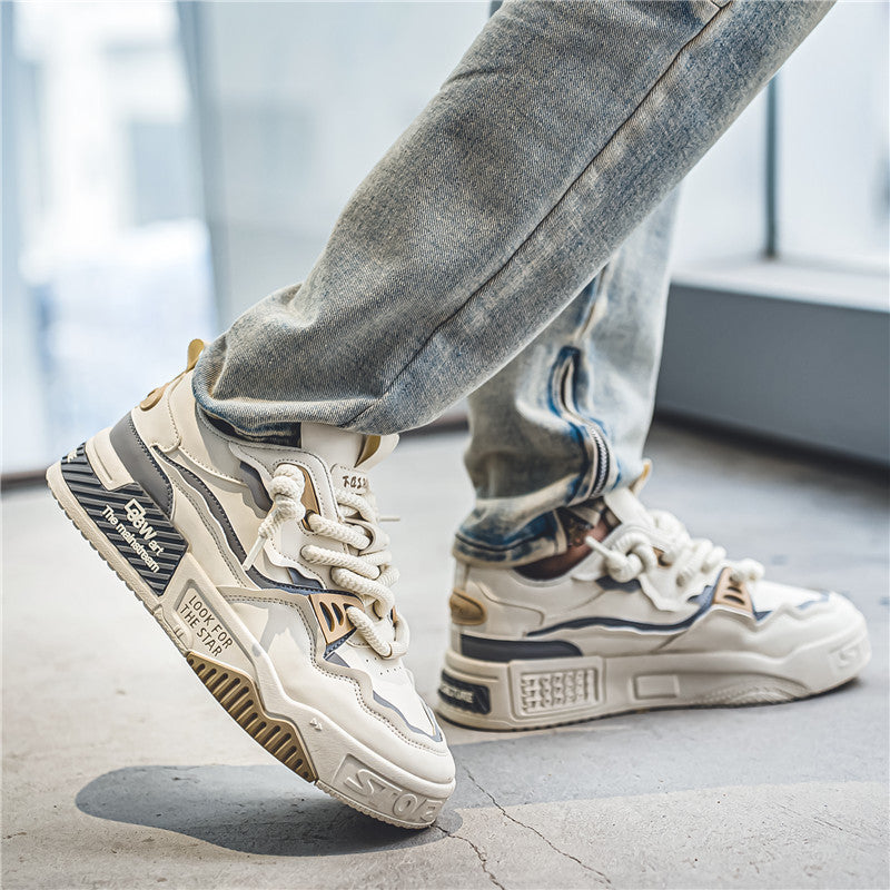 2024 neue Sportschuhe mit dicker Sohle