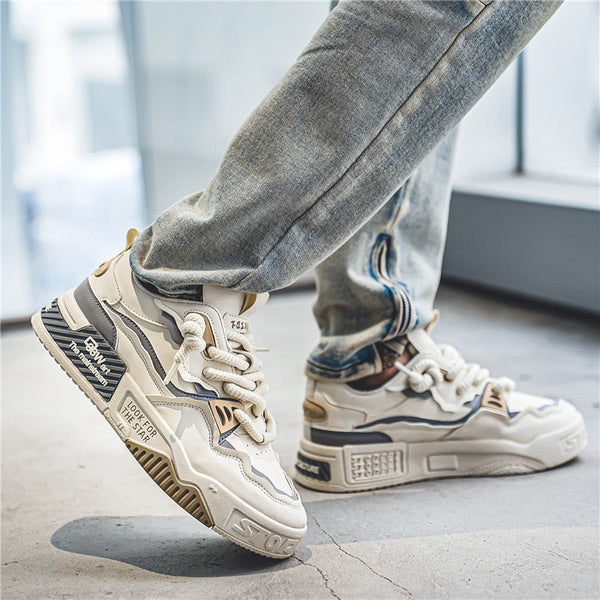 2024 neue Sportschuhe mit dicker Sohle