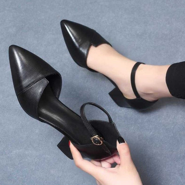 High-heeled sandals (criss-cross) 2025