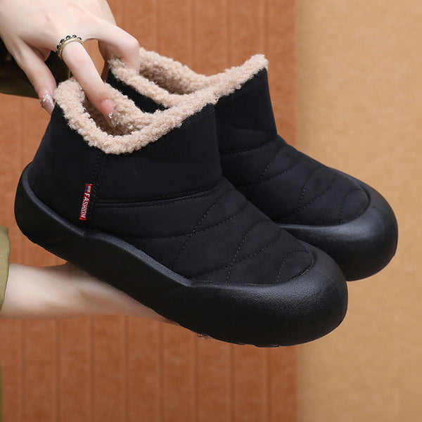 Botas de neve com plataforma de inverno