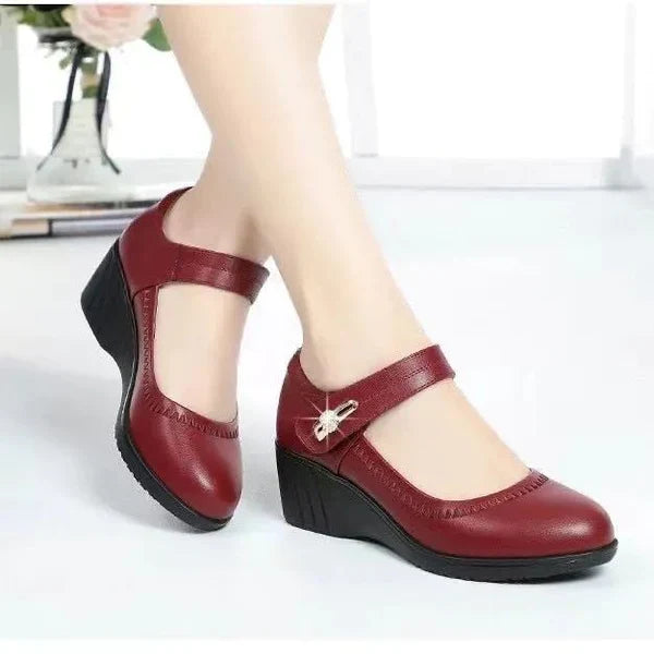 Hochwertige, weiche Lederschuhe aus echtem Leder.