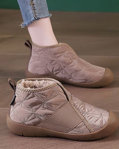 Damenschuhe aus Polyester und Baumwolle (Kreuzmuster)