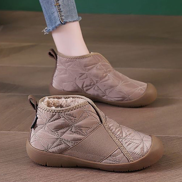 Damenschuhe aus Polyester und Baumwolle (Kreuzmuster)