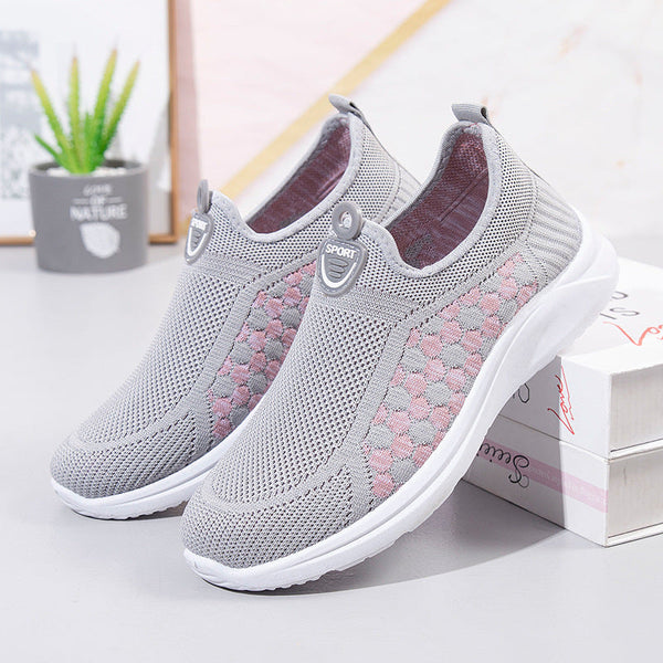 Atmungsaktive Schuhe mit weicher Sohle