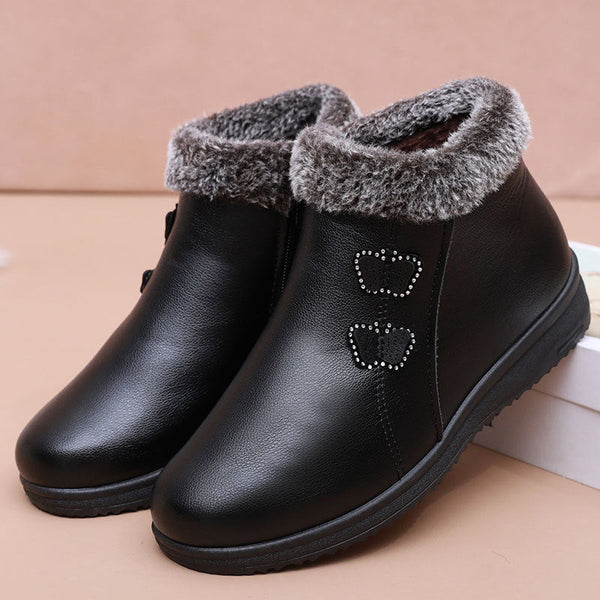 Baumwollschuhe für Frauen (zwei Schmetterlinge)