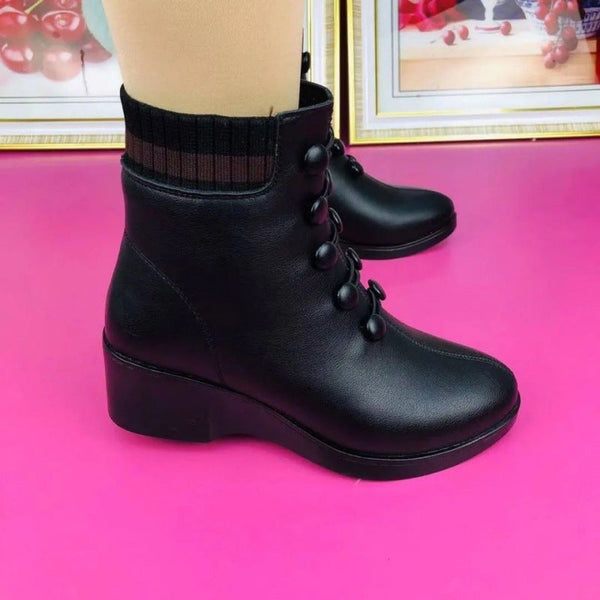Wollschuhe mit weicher Sohle