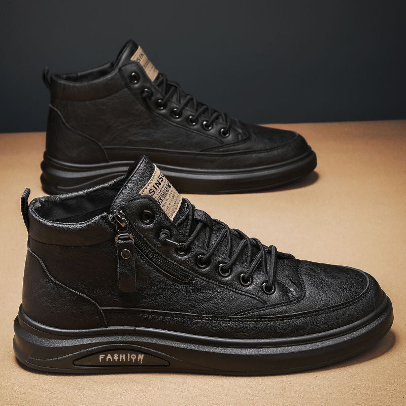 Neue atmungsaktive Herren-Halbstiefel