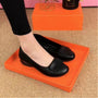 flache Lederschuhe