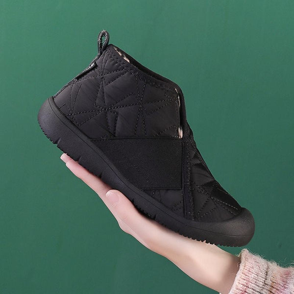 Damenschuhe aus Polyester und Baumwolle (Kreuzmuster)