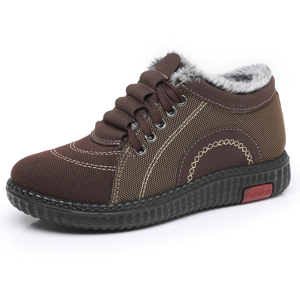 Damen-Baumwollschuhe (halbkreisförmige Naht)