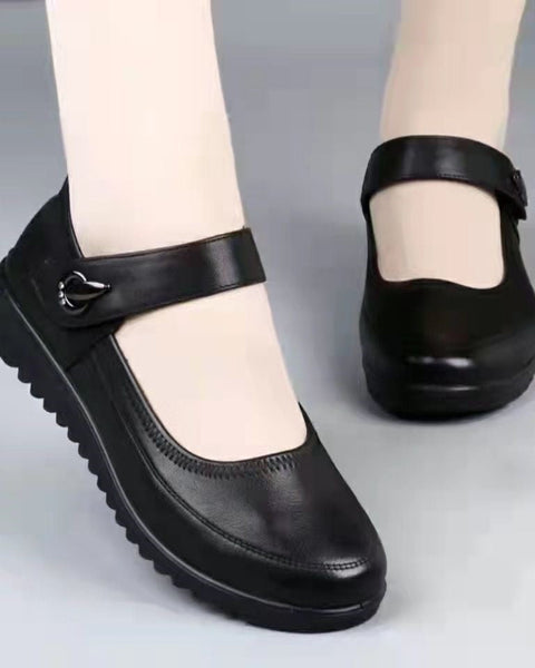 Zapatos cómodos de suela suave para madres de primavera y otoño. 