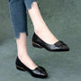 Damenschuhe mit kurzem Absatz 2025