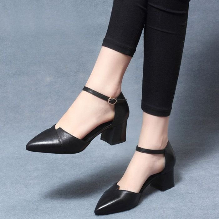 High-heeled sandals (criss-cross) 2025