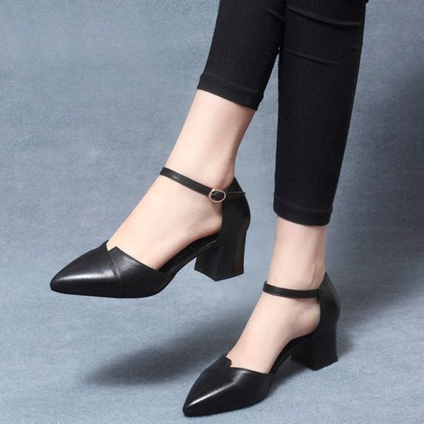 High-heeled sandals (criss-cross) 2025