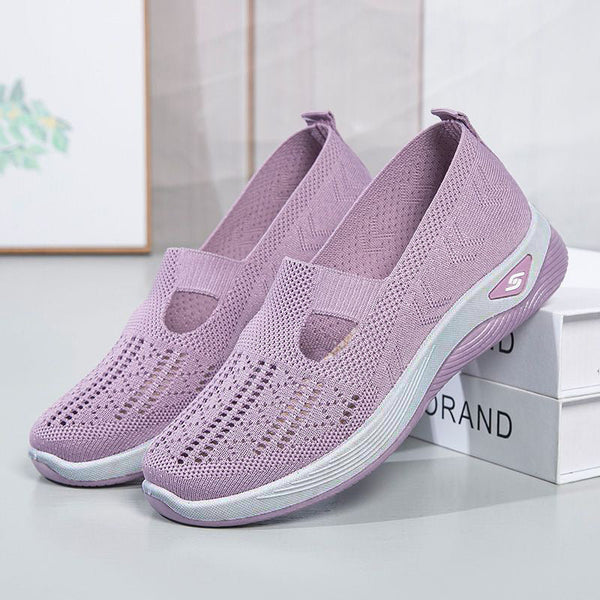 Orthopädische Schnürschuhe, weiche Sohle, atmungsaktiv