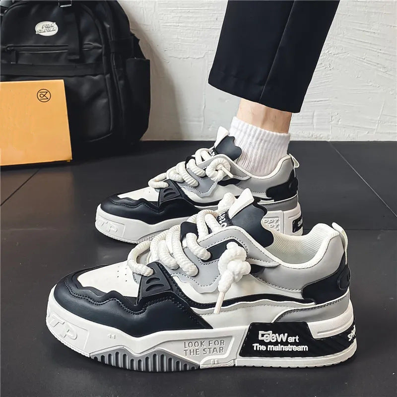 2024 neue Sportschuhe mit dicker Sohle