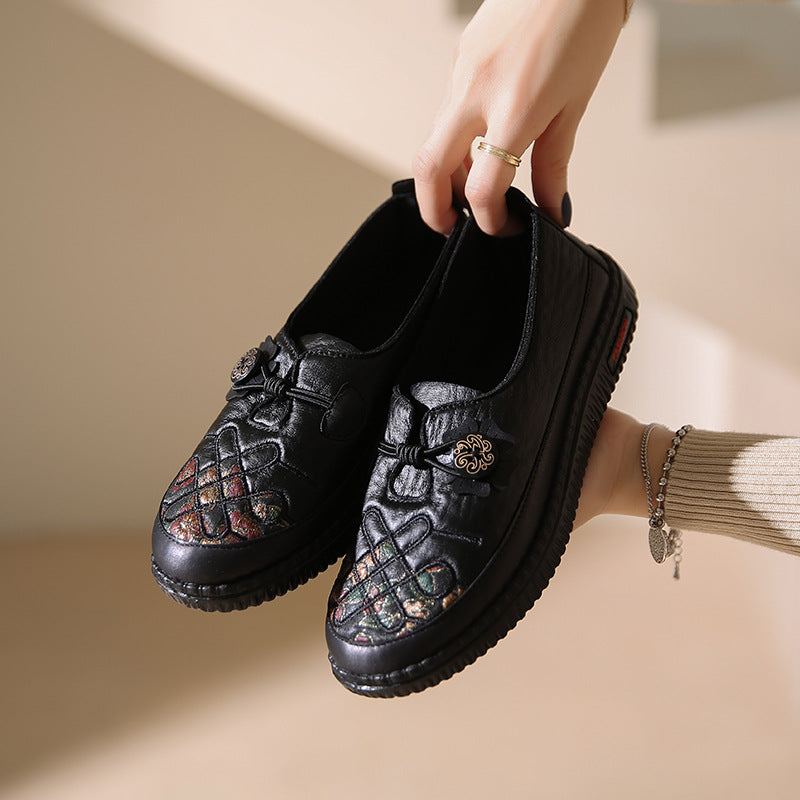 Handgemachte rutschfeste Lederschuhe