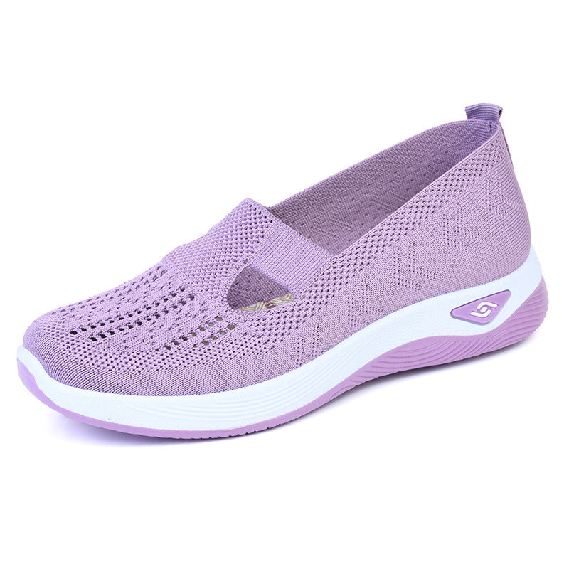 Orthopädische Schnürschuhe, weiche Sohle, atmungsaktiv