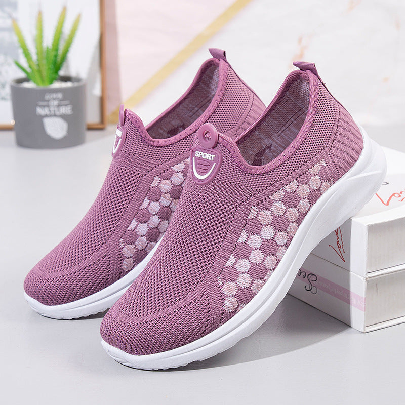 Atmungsaktive Schuhe mit weicher Sohle