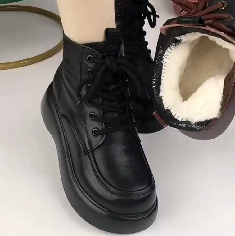Winter-Wollstiefel