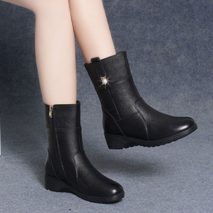 Neujahrsgeschenk 2025 – Weiche Lederstiefel