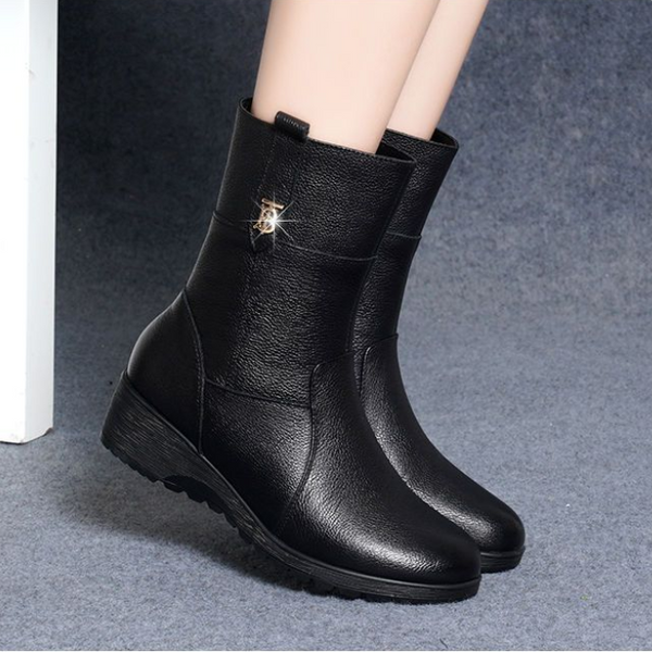 Neujahrsgeschenk 2025 – Weiche Lederstiefel