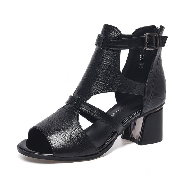 [🐂100 % echtes Leder] Römische Festsandalen