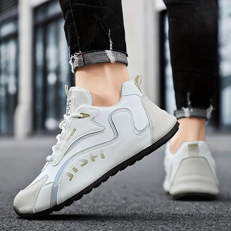 Hochwertige Lederschuhe für Reisen.