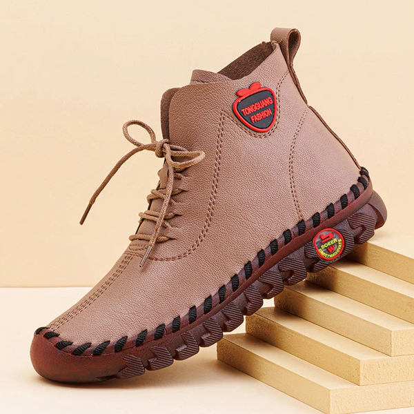Lederschuhe mit weicher Sohle