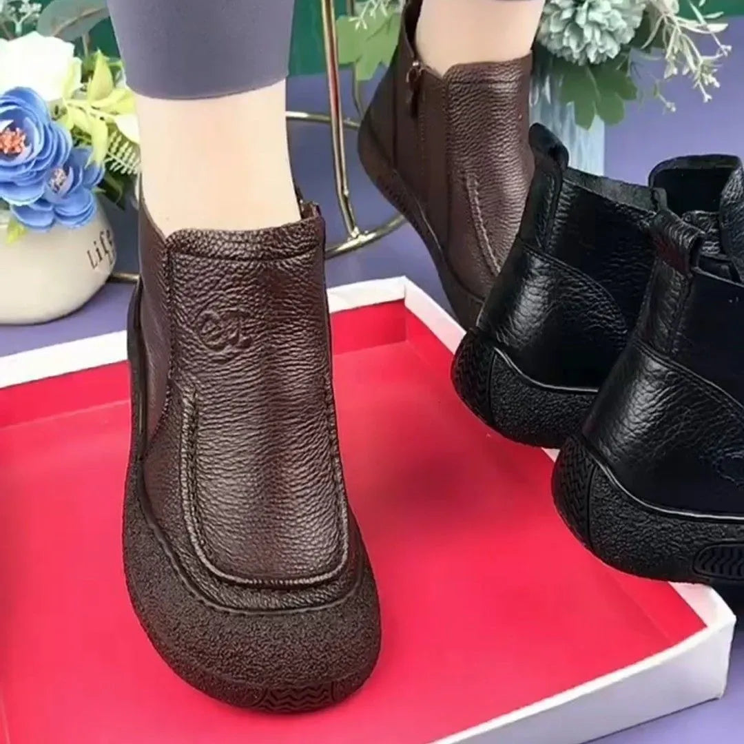 Plateau-Stiefeletten