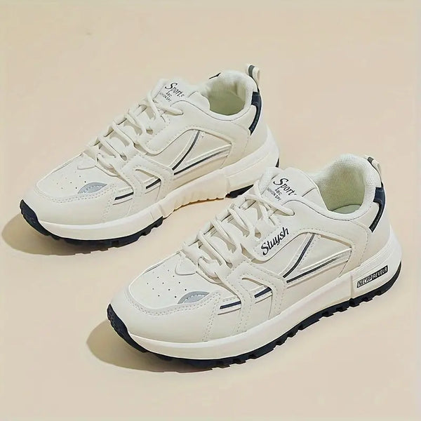 Einfarbige lässige Damenschuhe
