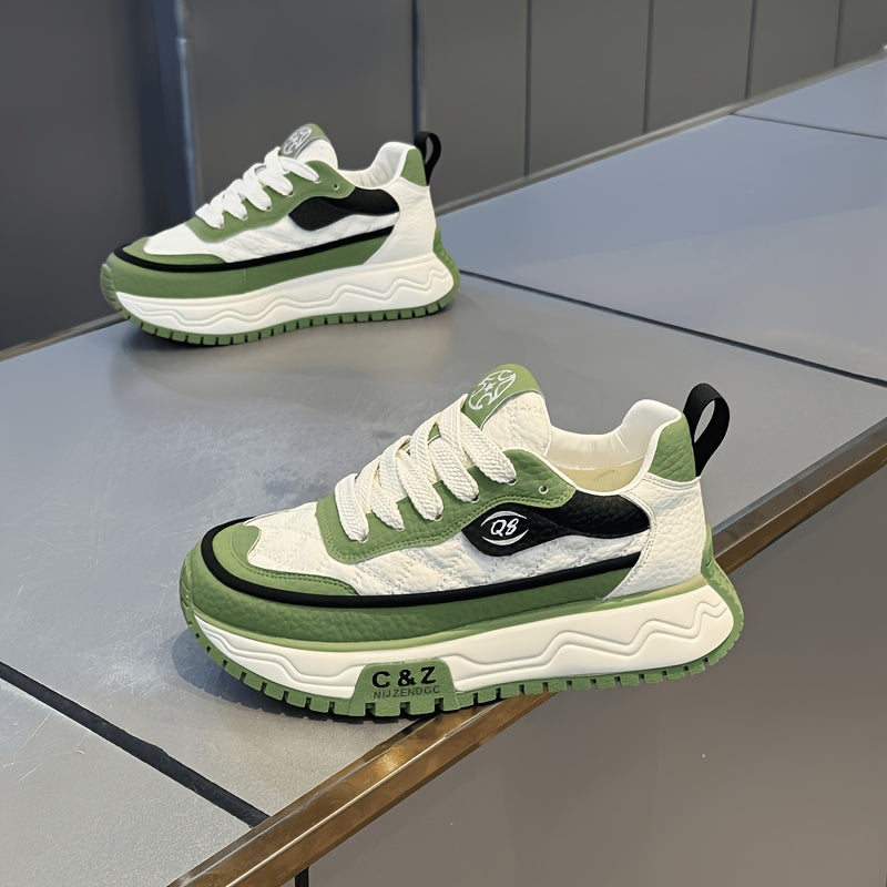 Herren-Sneaker mit dicker Sohle