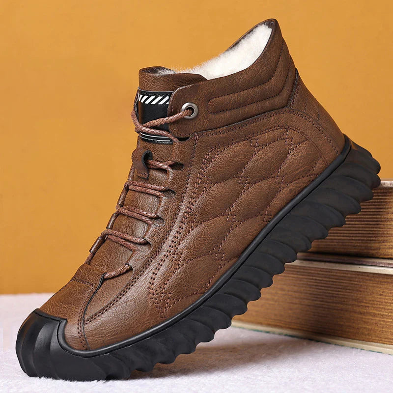 Herrenschuhe aus Baumwoll-Wolle