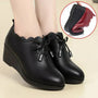 Elegante, atmungsaktive und rutschfeste Damen-Schuhe aus PU-Leder